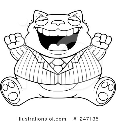 Royalty-Free (RF) Cat Clipart Illustration by Cory Thoman - Stock Sample #1247135