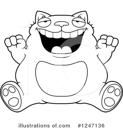 Royalty-Free (RF) Cat Clipart Illustration by Cory Thoman - Stock Sample #1247136
