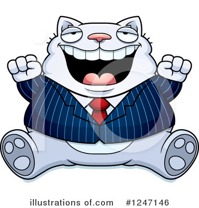 Royalty-Free (RF) Cat Clipart Illustration by Cory Thoman - Stock Sample #1247146
