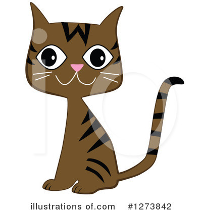 Royalty-Free (RF) Cat Clipart Illustration by peachidesigns - Stock Sample #1273842