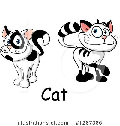 Royalty-Free (RF) Cat Clipart Illustration by Vector Tradition SM - Stock Sample #1287386