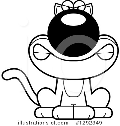 Royalty-Free (RF) Cat Clipart Illustration by Cory Thoman - Stock Sample #1292349