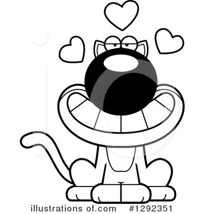 Royalty-Free (RF) Cat Clipart Illustration by Cory Thoman - Stock Sample #1292351