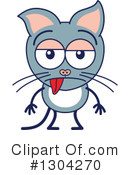 Cat Clipart #1304270 by Zooco