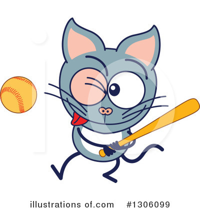Royalty-Free (RF) Cat Clipart Illustration by Zooco - Stock Sample #1306099
