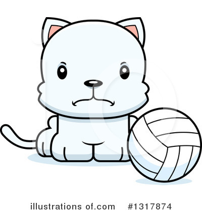 Kitten Clipart #1317874 by Cory Thoman