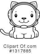 Cat Clipart #1317885 by Cory Thoman