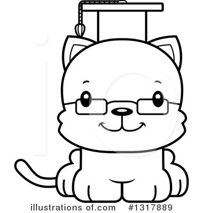 Royalty-Free (RF) Cat Clipart Illustration by Cory Thoman - Stock Sample #1317889