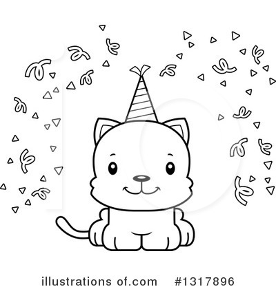Royalty-Free (RF) Cat Clipart Illustration by Cory Thoman - Stock Sample #1317896