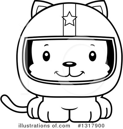Royalty-Free (RF) Cat Clipart Illustration by Cory Thoman - Stock Sample #1317900