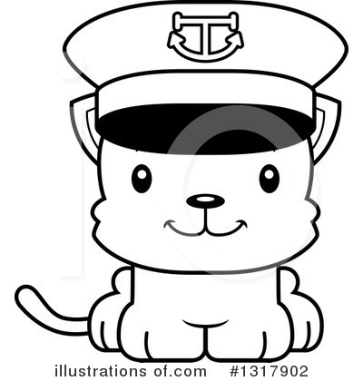 Royalty-Free (RF) Cat Clipart Illustration by Cory Thoman - Stock Sample #1317902