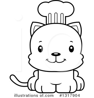 Royalty-Free (RF) Cat Clipart Illustration by Cory Thoman - Stock Sample #1317904
