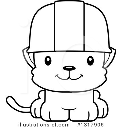 Royalty-Free (RF) Cat Clipart Illustration by Cory Thoman - Stock Sample #1317906