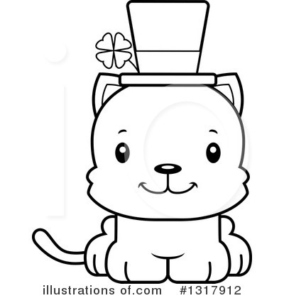 Royalty-Free (RF) Cat Clipart Illustration by Cory Thoman - Stock Sample #1317912