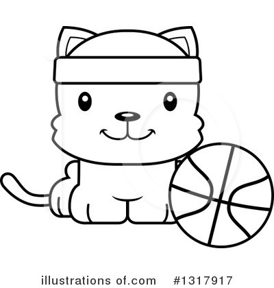 Royalty-Free (RF) Cat Clipart Illustration by Cory Thoman - Stock Sample #1317917