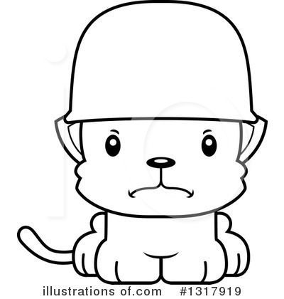 Royalty-Free (RF) Cat Clipart Illustration by Cory Thoman - Stock Sample #1317919