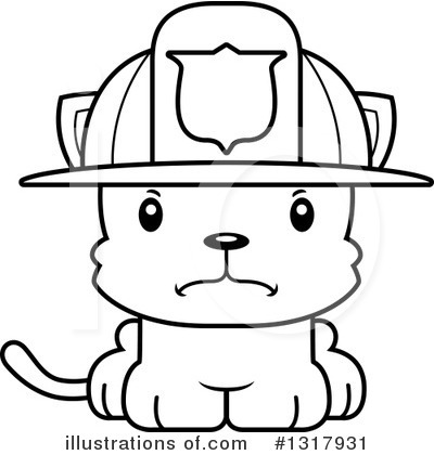 Royalty-Free (RF) Cat Clipart Illustration by Cory Thoman - Stock Sample #1317931