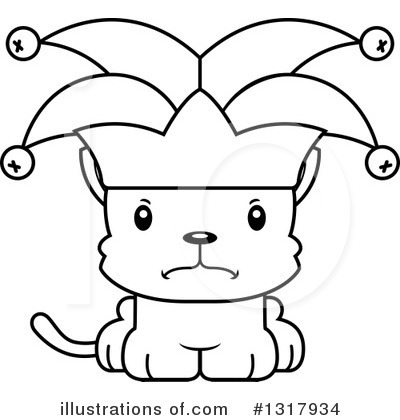 Royalty-Free (RF) Cat Clipart Illustration by Cory Thoman - Stock Sample #1317934