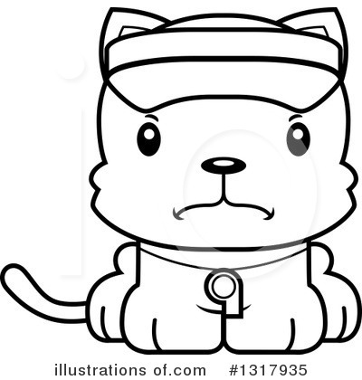 Royalty-Free (RF) Cat Clipart Illustration by Cory Thoman - Stock Sample #1317935