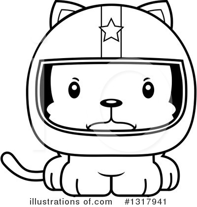 Royalty-Free (RF) Cat Clipart Illustration by Cory Thoman - Stock Sample #1317941