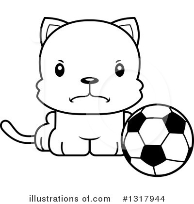 Royalty-Free (RF) Cat Clipart Illustration by Cory Thoman - Stock Sample #1317944