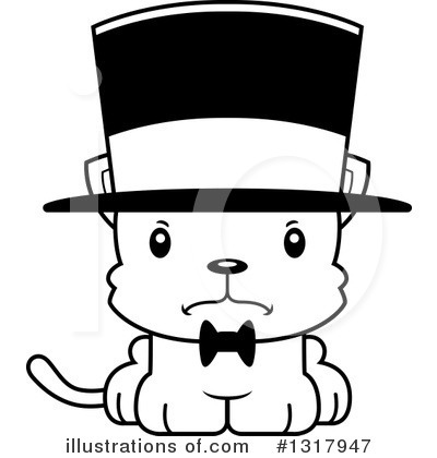 Royalty-Free (RF) Cat Clipart Illustration by Cory Thoman - Stock Sample #1317947