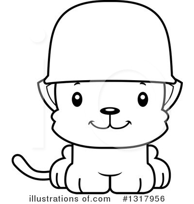 Royalty-Free (RF) Cat Clipart Illustration by Cory Thoman - Stock Sample #1317956