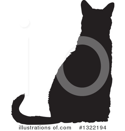 Royalty-Free (RF) Cat Clipart Illustration by Maria Bell - Stock Sample #1322194