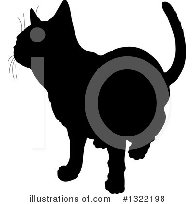 Royalty-Free (RF) Cat Clipart Illustration by Maria Bell - Stock Sample #1322198