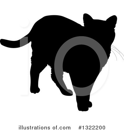 Royalty-Free (RF) Cat Clipart Illustration by Maria Bell - Stock Sample #1322200