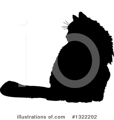 Royalty-Free (RF) Cat Clipart Illustration by Maria Bell - Stock Sample #1322202