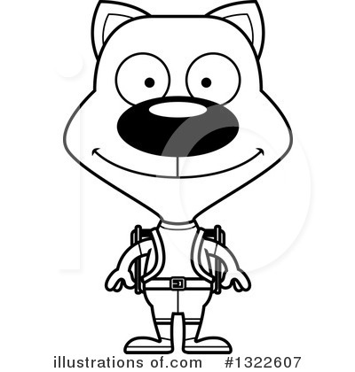 Royalty-Free (RF) Cat Clipart Illustration by Cory Thoman - Stock Sample #1322607