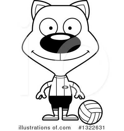 Royalty-Free (RF) Cat Clipart Illustration by Cory Thoman - Stock Sample #1322631