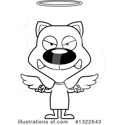 Royalty-Free (RF) Cat Clipart Illustration by Cory Thoman - Stock Sample #1322643