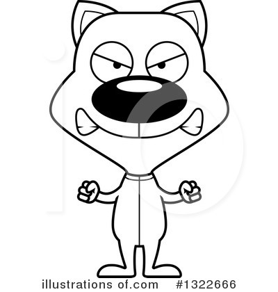 Royalty-Free (RF) Cat Clipart Illustration by Cory Thoman - Stock Sample #1322666