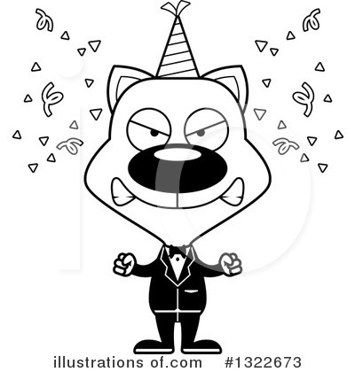 Royalty-Free (RF) Cat Clipart Illustration by Cory Thoman - Stock Sample #1322673
