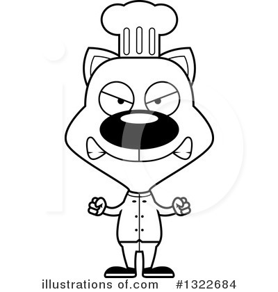Royalty-Free (RF) Cat Clipart Illustration by Cory Thoman - Stock Sample #1322684
