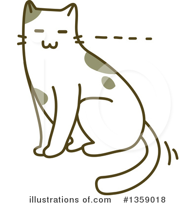 Royalty-Free (RF) Cat Clipart Illustration by BNP Design Studio - Stock Sample #1359018