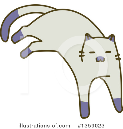 Royalty-Free (RF) Cat Clipart Illustration by BNP Design Studio - Stock Sample #1359023