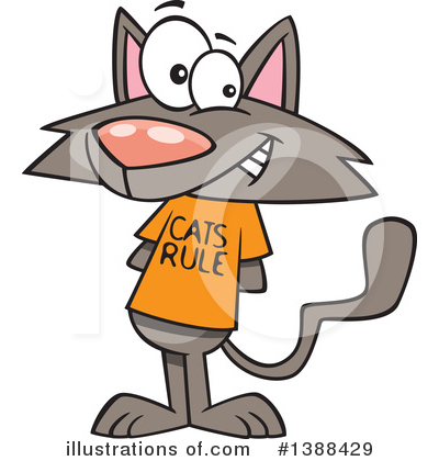 Cat Clipart #1388429 by toonaday