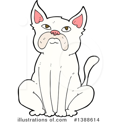 Royalty-Free (RF) Cat Clipart Illustration by lineartestpilot - Stock Sample #1388614