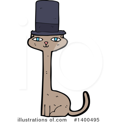 Royalty-Free (RF) Cat Clipart Illustration by lineartestpilot - Stock Sample #1400495