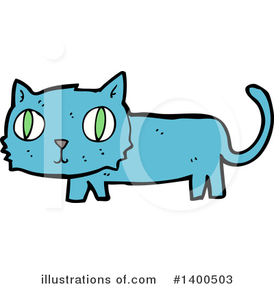 Royalty-Free (RF) Cat Clipart Illustration by lineartestpilot - Stock Sample #1400503