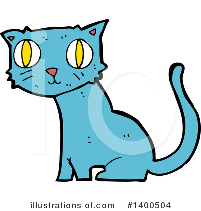 Royalty-Free (RF) Cat Clipart Illustration by lineartestpilot - Stock Sample #1400504