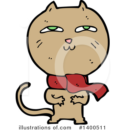 Royalty-Free (RF) Cat Clipart Illustration by lineartestpilot - Stock Sample #1400511