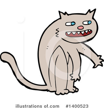 Royalty-Free (RF) Cat Clipart Illustration by lineartestpilot - Stock Sample #1400523