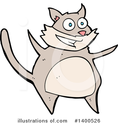 Royalty-Free (RF) Cat Clipart Illustration by lineartestpilot - Stock Sample #1400526