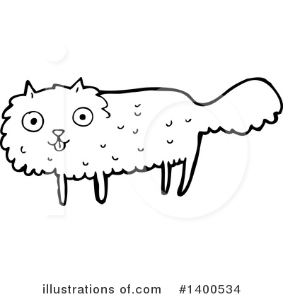Royalty-Free (RF) Cat Clipart Illustration by lineartestpilot - Stock Sample #1400534