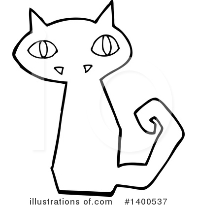 Royalty-Free (RF) Cat Clipart Illustration by lineartestpilot - Stock Sample #1400537