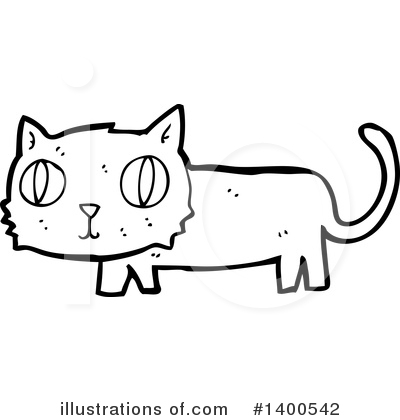 Royalty-Free (RF) Cat Clipart Illustration by lineartestpilot - Stock Sample #1400542